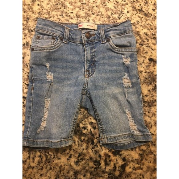 Levi's Other - Girls Levi 511 Slim Distressed Bermuda Jean Shorts Size 5 Reg - MAKE OFFER 🙂